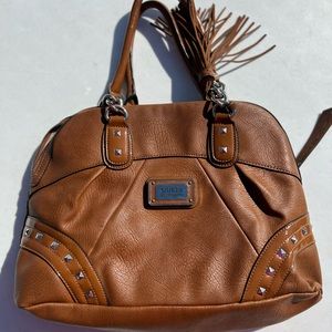 Calvin Klein brown satchel